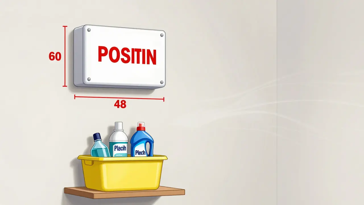 How to Separate Household Chemicals from Medication Storage for Safety