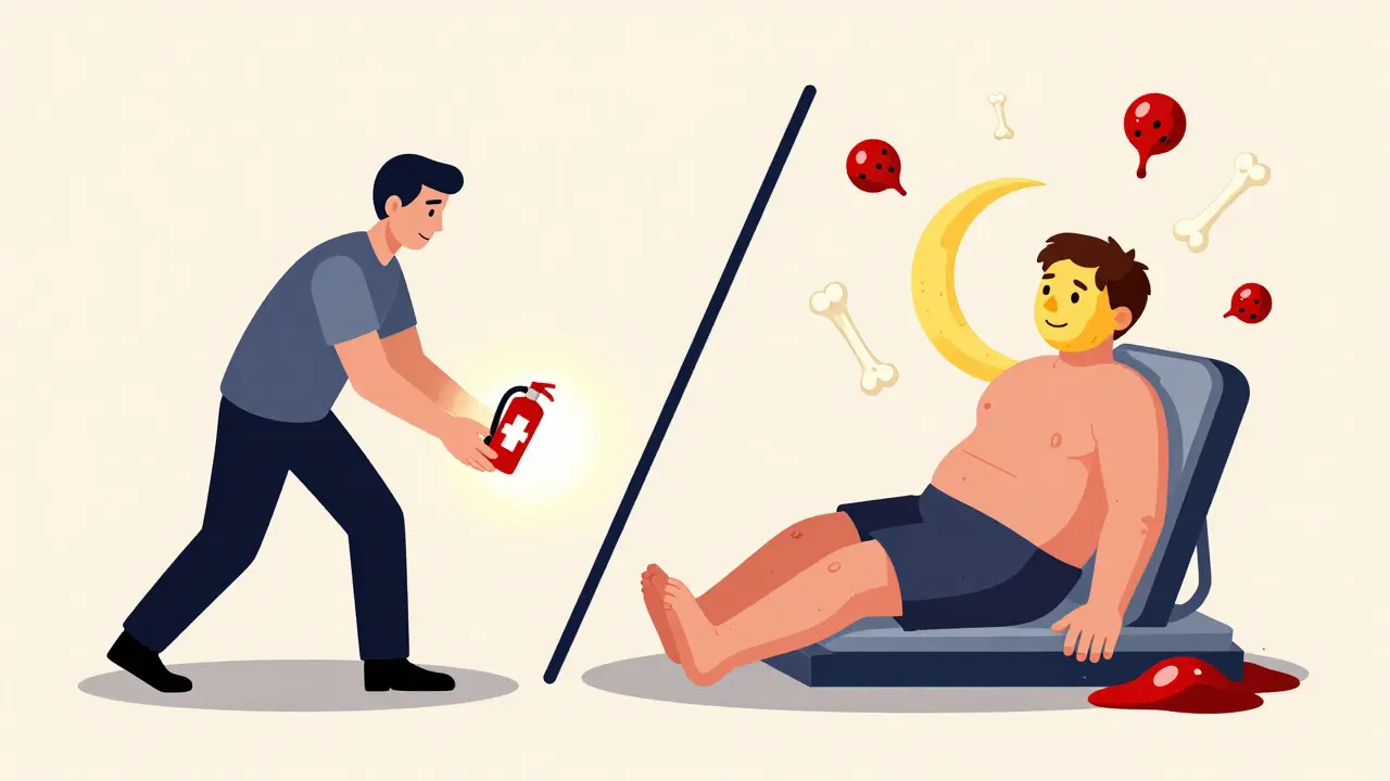 Corticosteroids: When Short-Term Relief Outweighs Long-Term Risks