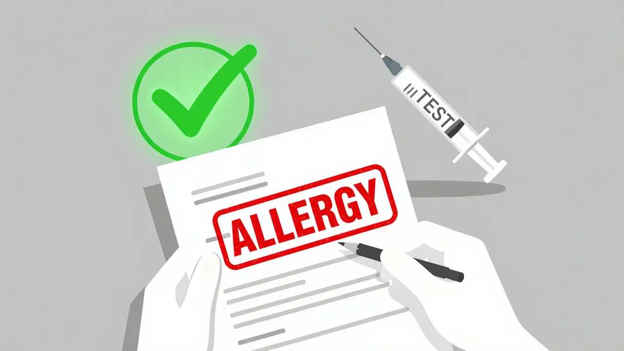 False Drug Allergy Labels: Getting Tested for Confirmation